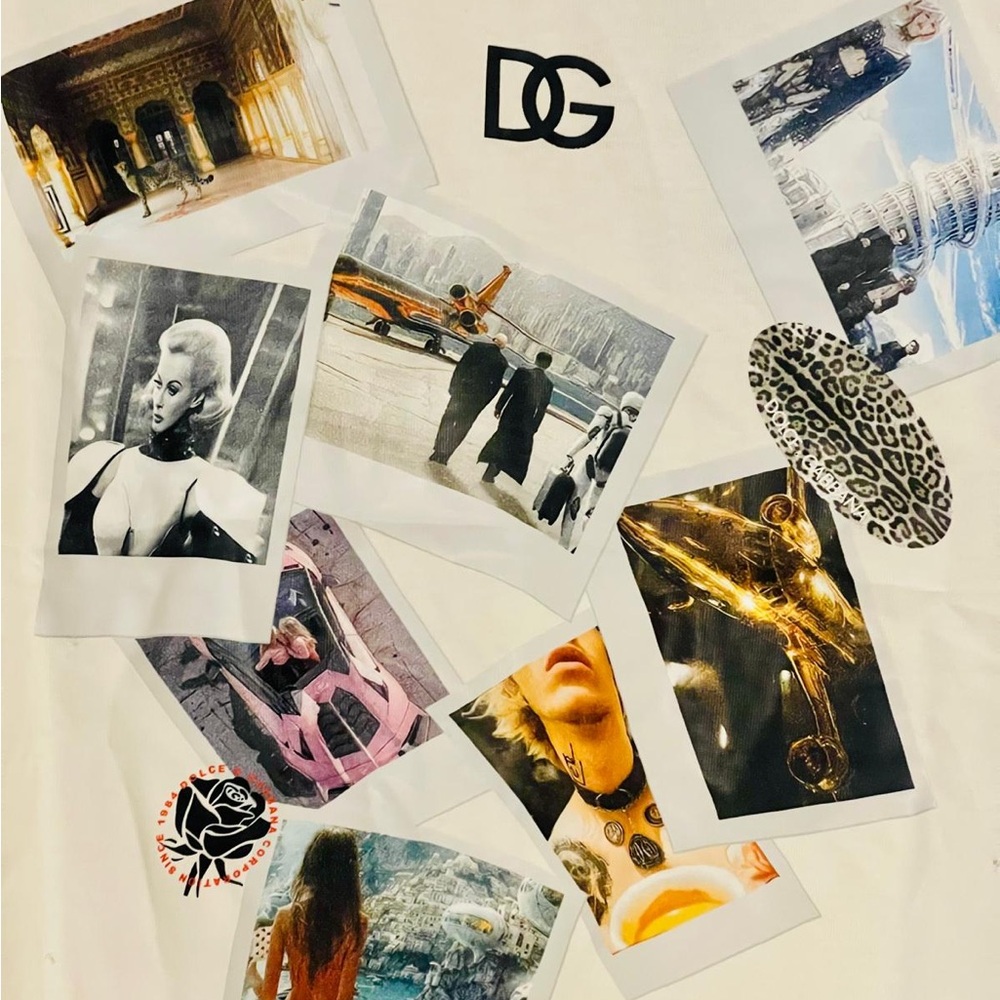 Dolce & Gabbana Graphic Collage Tee
